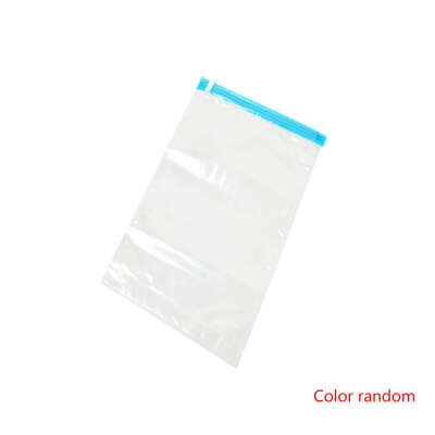 

10pcs Rondom Color Durable Reusable Plastic Vacuum Storage Bags with Manual Suction Pump for Travel