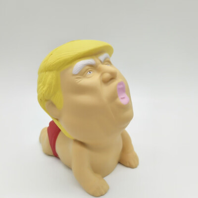 

Funny Trump Toys Pressure Squeeze Slow PU Rebound Novelty Funny Trump Toy Phone Pendant Fun Gift