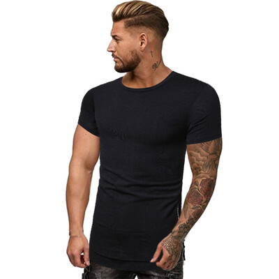 

Toponeto Men Zipper Pure Color Splicing Pattern Casual Fashion Lapel Short Sleeve Shirt