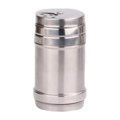 

Spice Sugar Salt Pepper Herb Shaker Jar Storage Bottle 4 Sizes Stainless Steel