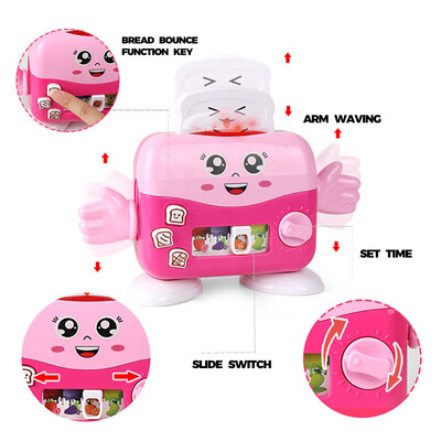 

YIWULAChildren Kid Boy Girl Mini Kitchen Electrical Appliance Bread Machine Toy Set