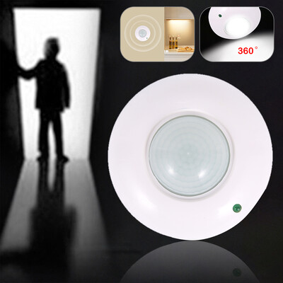 

360-Degree Detection Round Human Sensor Infrared Ceiling Sensor Switch Detector