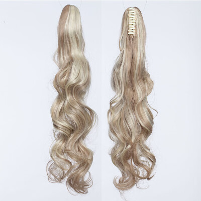 

24"-26" Claw Clip on Ponytail Real Long Pony Tail Clip in Hair Extensions