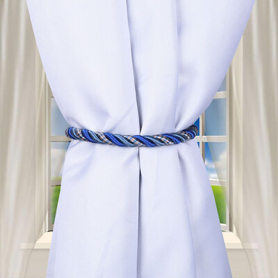 

Gobestart Ropes Tie Backs for Window Curtain Cord Buckle Tiebacks Braided Tie Backs