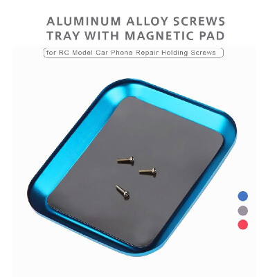 

Aluminum Alloy Screws Tray with Magnetic Pad for RC Model Phone Repair Holding Screws Traxxas Hsp Redcat Rc4wd Tamiya Axial Scx10