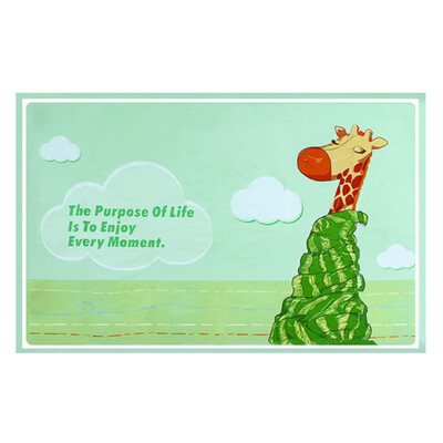 

1PC Cartoon 90 x 60cm Kitchen Stove Anti-oil Waterproof Anti-scalding High Temperature Resistance Ceramic Tile Wall Sticker
