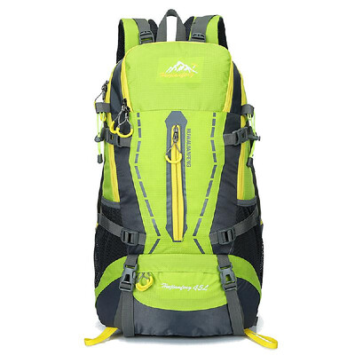 

45L Camping Backpack Water Resistant Lightweight Outdoor Travel Dayback Shoulder Bag Casual Large School Backpack