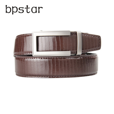 

bpstar Mens golf real leather belt