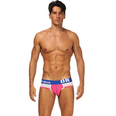 

Tailored Men Sexy Underwear Letter Printed Boxer Briefs Shorts Bulge Pouch Underpants