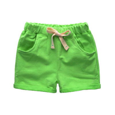 

Baby Boys Solid Shorts Trousers Kids Knee Length Shorts Children Cotton Blend Fashion