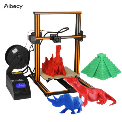 

Aibecy CR-10 3D DIY Printer 300 300 400mm Print Size Aluminum Frame with 200g Filament Supports PLAABSTPUCopperWoodCarbon