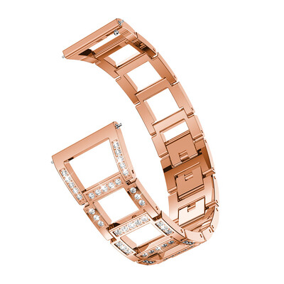 

〖Follure〗Replacement Metal Crystal Watch Strap Wrist Band For Samsung Galaxy Watch 46mm