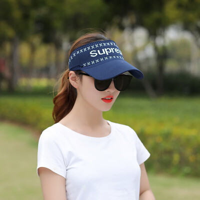 

Empty top hat female summer leisure Korean version of the sun hat sports sun-proof ingato hat outdoor running sun hat