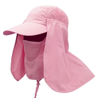 

Outdoor Cycling Sun Protection Windproof Quick-drying Adjustable Nylon Mesh Breathable Unisex Sun Hat