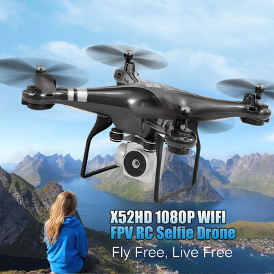 

FULAIYING TOYS X52HD RC Drone with Camera 1080P Wifi FPV RC Quadcopter Altitude Hold for Beginner Training
