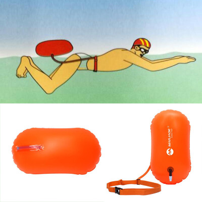 

1 X Sports Safety Swim Buoy Tow Float Pool Open Water Swimming Inflatable Airbag