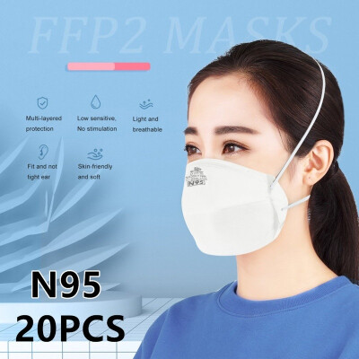 

20PCS Mask Air Pollution Anti Dust Mask Health Care Protection Allergies Face Masks