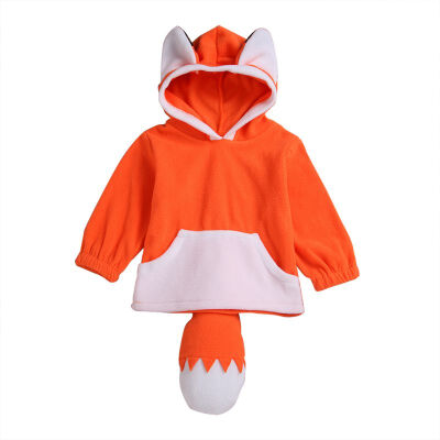 

Autumn Baby Girl Outerwear Cartoon Animal Design Casual Hoodie Sweatshirt Kids Coat Outfits Tops