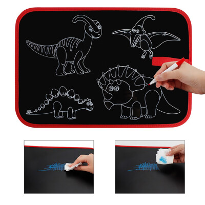 

Gobestart Portable Soft Graffiti Rewritable Drawing Animal Picture Book DIY Drawing Board