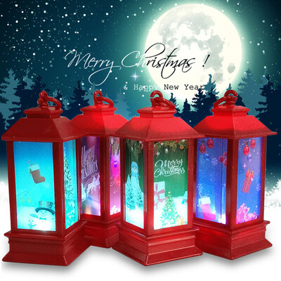 

〖Follure〗Halloween Atmospheres Decorative Props Plastic Glowing Night Light House 4pcs