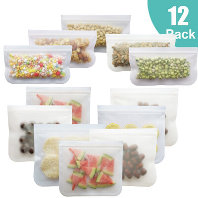 

Food Storage Bag Reusable PEVA Environmental Safe BPA Lead Free Preservation Containers