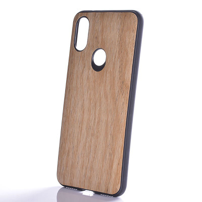 

case for Xiaomi mi A2 Lite woodLike soft TPU silicone PC wood pattern PU leather skin funda covers for Xiaomi mi A2 Lite case