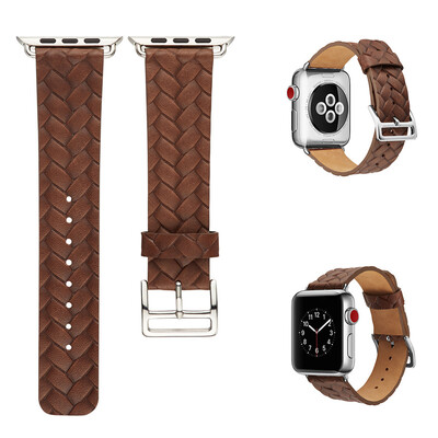 

〖Follure〗Fashion Leather Replacement Watch For Apple Smart Watch Series 123 38mm