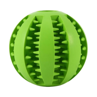 

Dog Elastic Rubber Ball Toy Interactive Rubber Balls Pet Dog Cat Puppy Elasticity Ball Dog Chew Tooth Cleaning Toys