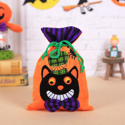 

〖Follure〗Halloween Cute Witches Candy Bag Packaging Children Party Storage Bag Gift