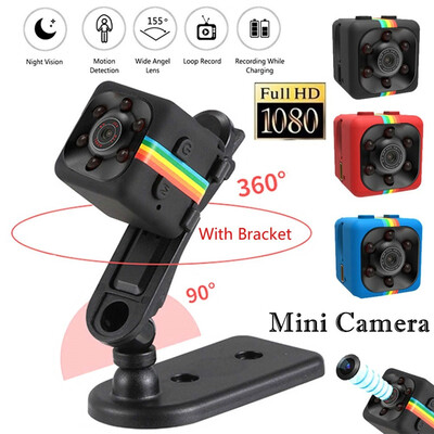 

Newest SQ11 HD 1080P Mini Camera Night Vision Camcorder Car DVR Infrared Video Recorder Digital Camera Support TF Card