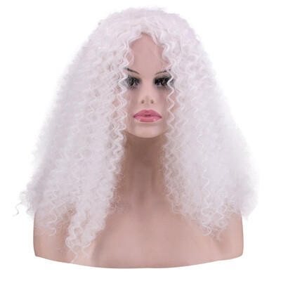 

Gobestart Synthetic Heat Resistant Sexy Wigs Short Curly Fashion Wig for Man & Woman