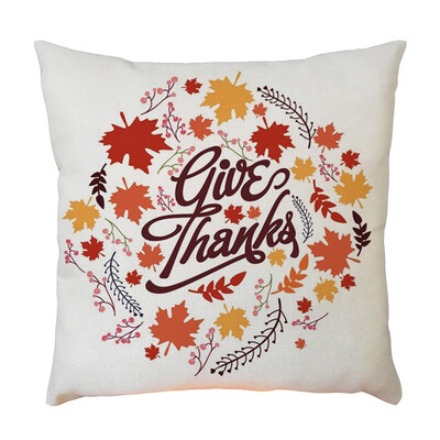 

Tailored Home Car Bed Sofa Decorative Letter Pillow Case Cushion Cover