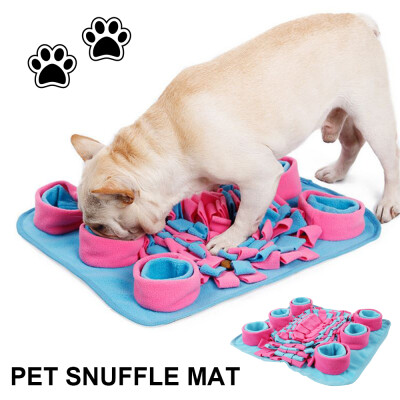 

Interactive Dog Snuffle Mat Dog Slow Feeding Training Mat Washable for Foraging Skills Stress Release