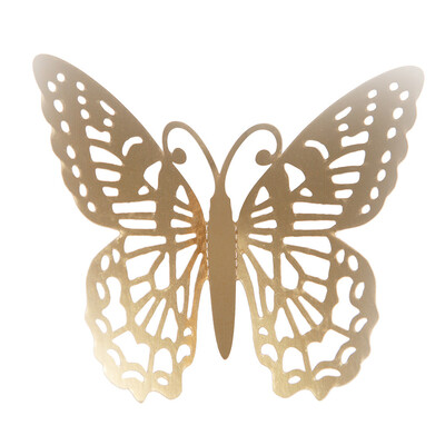 

〖Follure〗12PCS Butterfly Mirror Decoration Home Room Art 3D DIY Wall Stickers