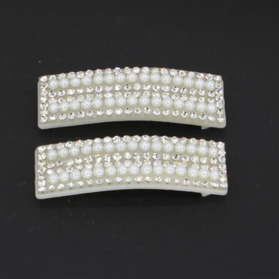 

Girls Cute Hair Clips With Pearl Rhinestone Design Hair Pin Children Hairpin Princess Hair Accessories