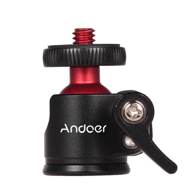 

Andoer Mini Tripod Ball Head 360 Degree Swivel for DSLR Camera