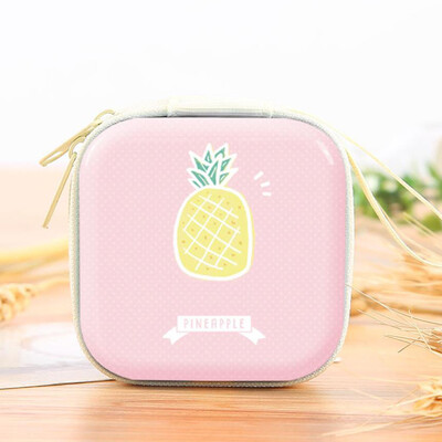 

Unicorn Alpaca Mini Handbag Cute Simple Style Headphones Box Small Wallet Cartoon Coin Change Purse