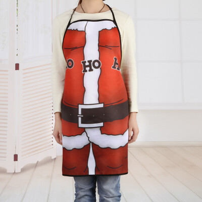 

Toponeto Christmas Decoration Waterproof Apron Christmas Dinner Party Apron