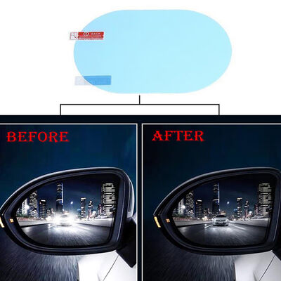 

2PCS Rainproof Car Rearview Mirror Sticker Anti-fog Protective Film Rain Shield