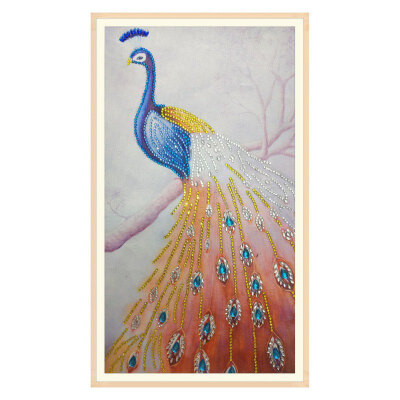 

1pcs DIY Diamond Painting Special Daimond accessories Diamond Embroidery Animal Peacock Full Rhinestone 5D Diamond Mosaic Decor