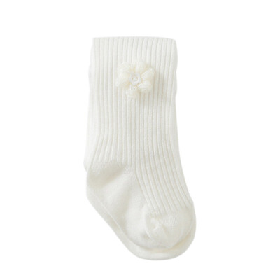 

Spring Autumn baby socks Children flower pantyhose cute cotton pantyhose