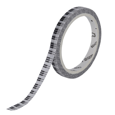 

5mm x 7m Cute Lotkawaii Black And White Japanese Masking Paper Washi Tape DIY Scrapbooking Sticker Label School Office Supply
