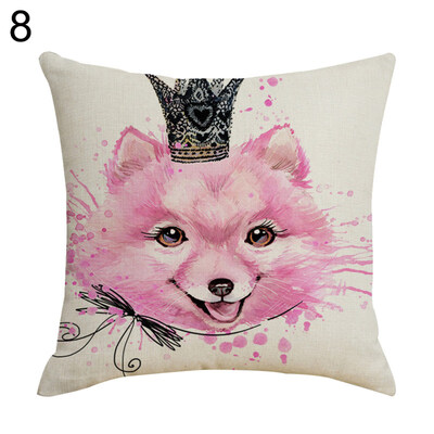 

Deer Giraffe Hedgehog Lion Pillow Case Cushion Cover Sofa Bed Car Cafe Decor