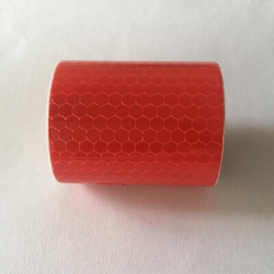 

Cross-border explosion models 5cm3m reflective strip crystal lattice honeycomb side reflective film traffic safety warning reflec