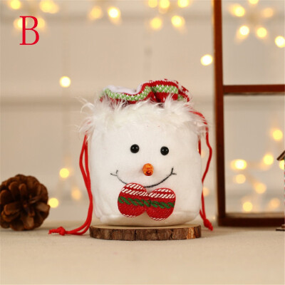 

Gobestart Christmas Stockings Mini Storage Bag Candy Gift Bag Christmas Tree Decorations