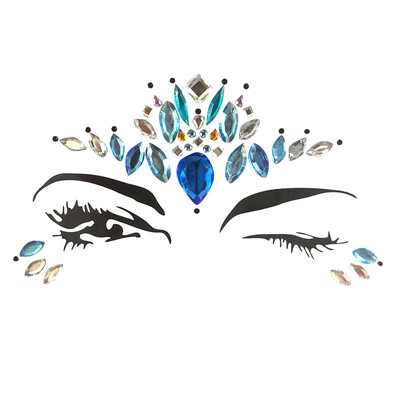 

〖Follure〗Face Gems Adhesive Glitter Jewel Tattoo Wedding Festival Rave Party Body Make Up