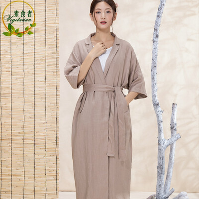 

Vegetarian pure linen jacket