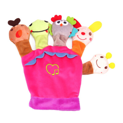 

Tailored Cute Cartoon Animal Story Hand Puppets For Kids Baby ChildrenEducational Gifts