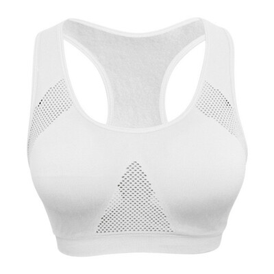 

Fitness Bra Padded Cosy Wirefree Bralette Womens Seamless Double Layer Push Up Comfort Breathable Underwear