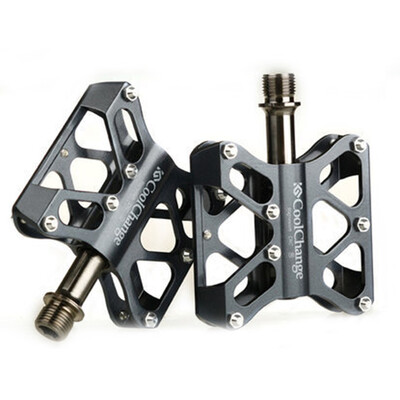 

Outdoor MTB Bicycle Bearing Alloy Stainless Steel Cycling Bike Pedals Anti-skid